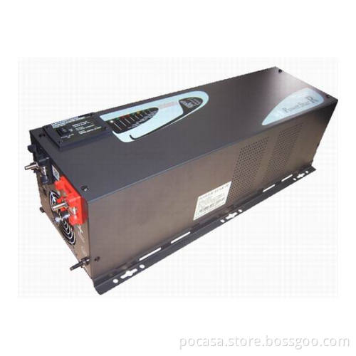 Pure Sine Wave 24V 48V AVR 6000W 6kw Sine Wave Inverter